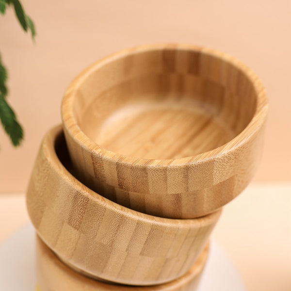 Bamboo Suction Bowl