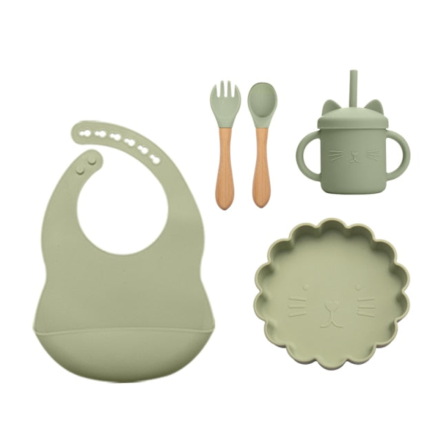 5pcs Feeding Set