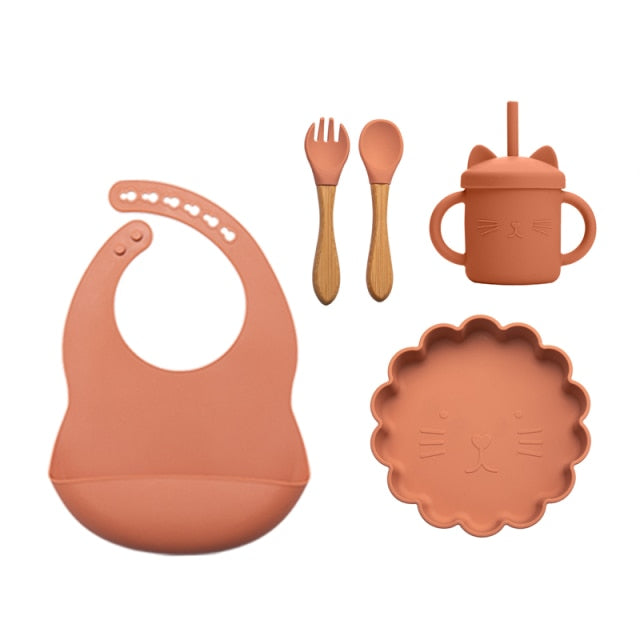 5pcs Feeding Set