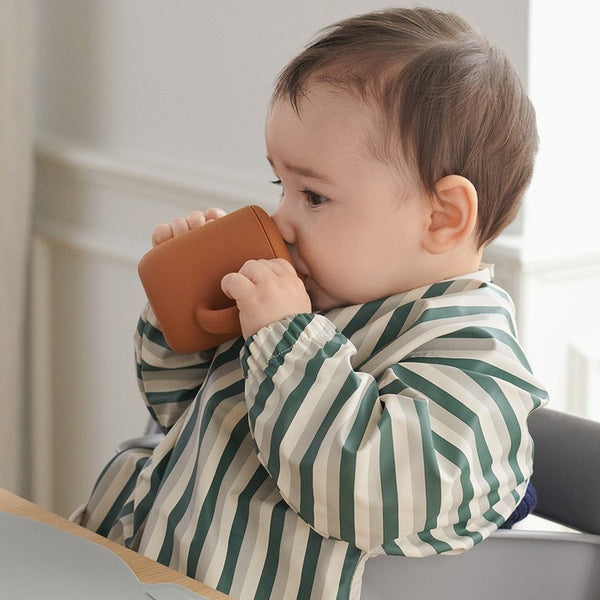 Long Sleeved Feeding Bib