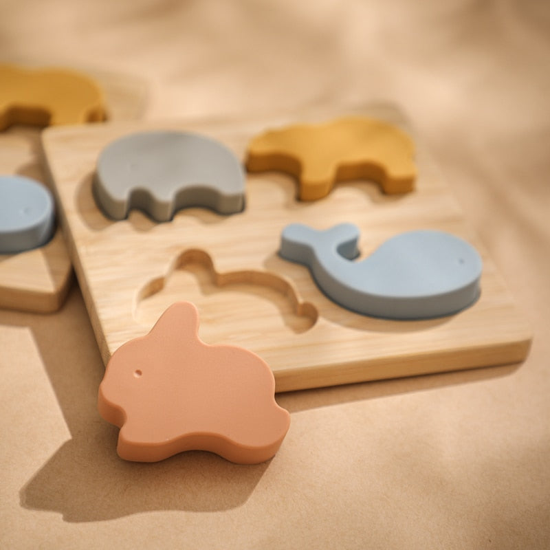 Silicone Animal Puzzle