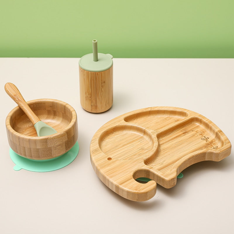 Wooden Dinner Set (4pcs)