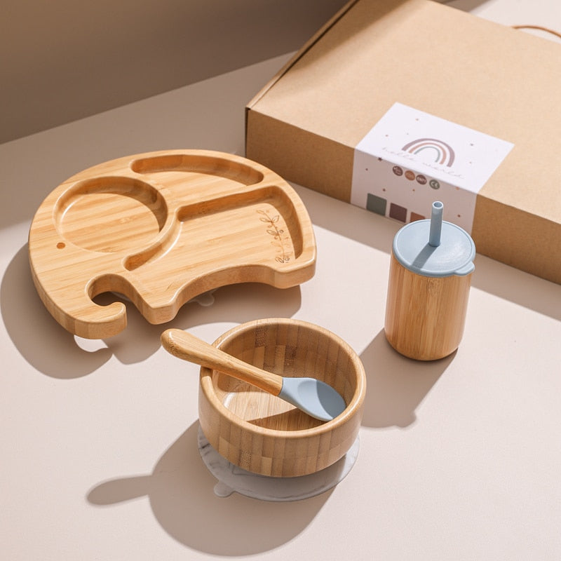 Wooden Dinner Set (4pcs)